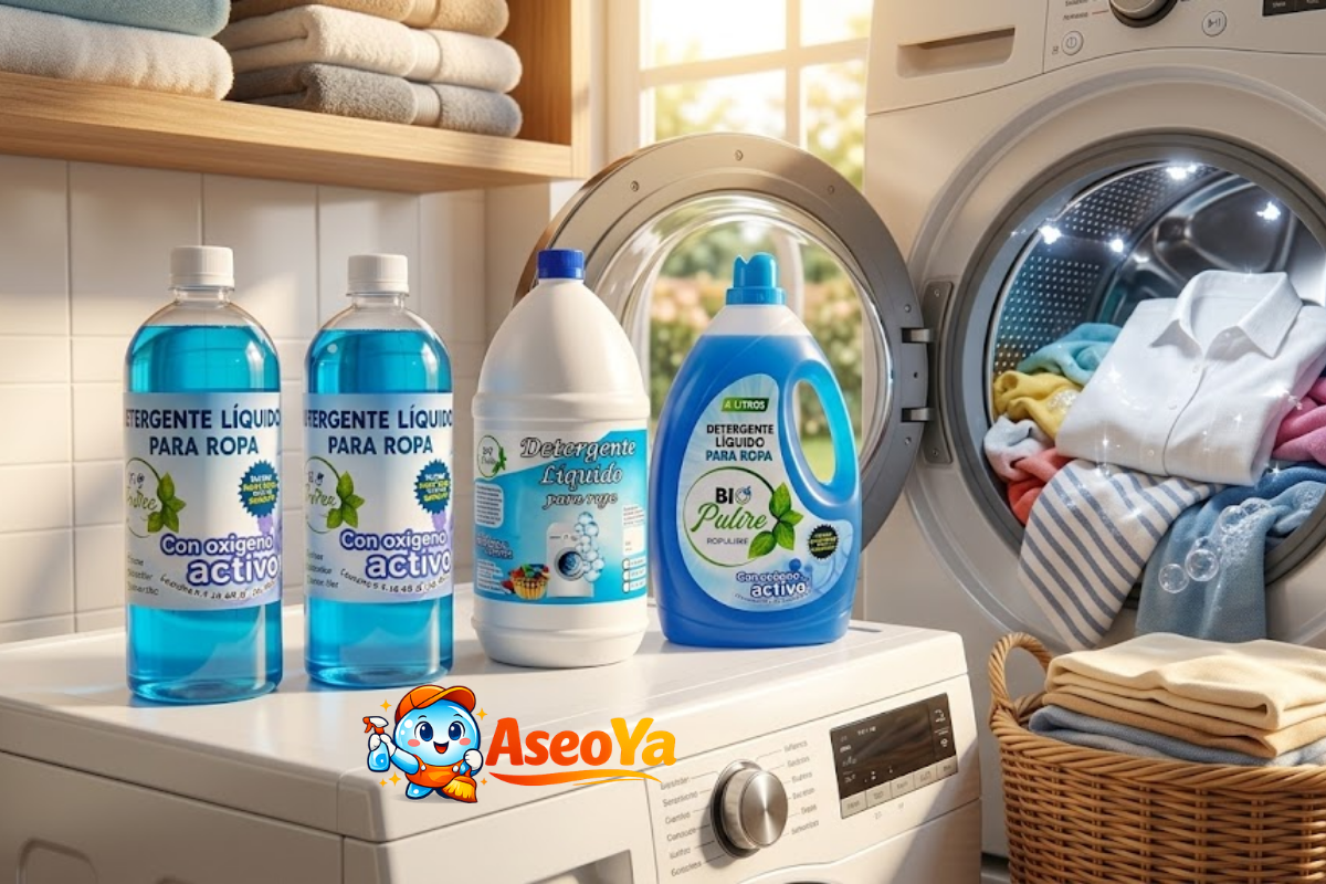DETERGENTE LIQUIDO PARA ROPA BIOPULIRE POR 2 LITROS